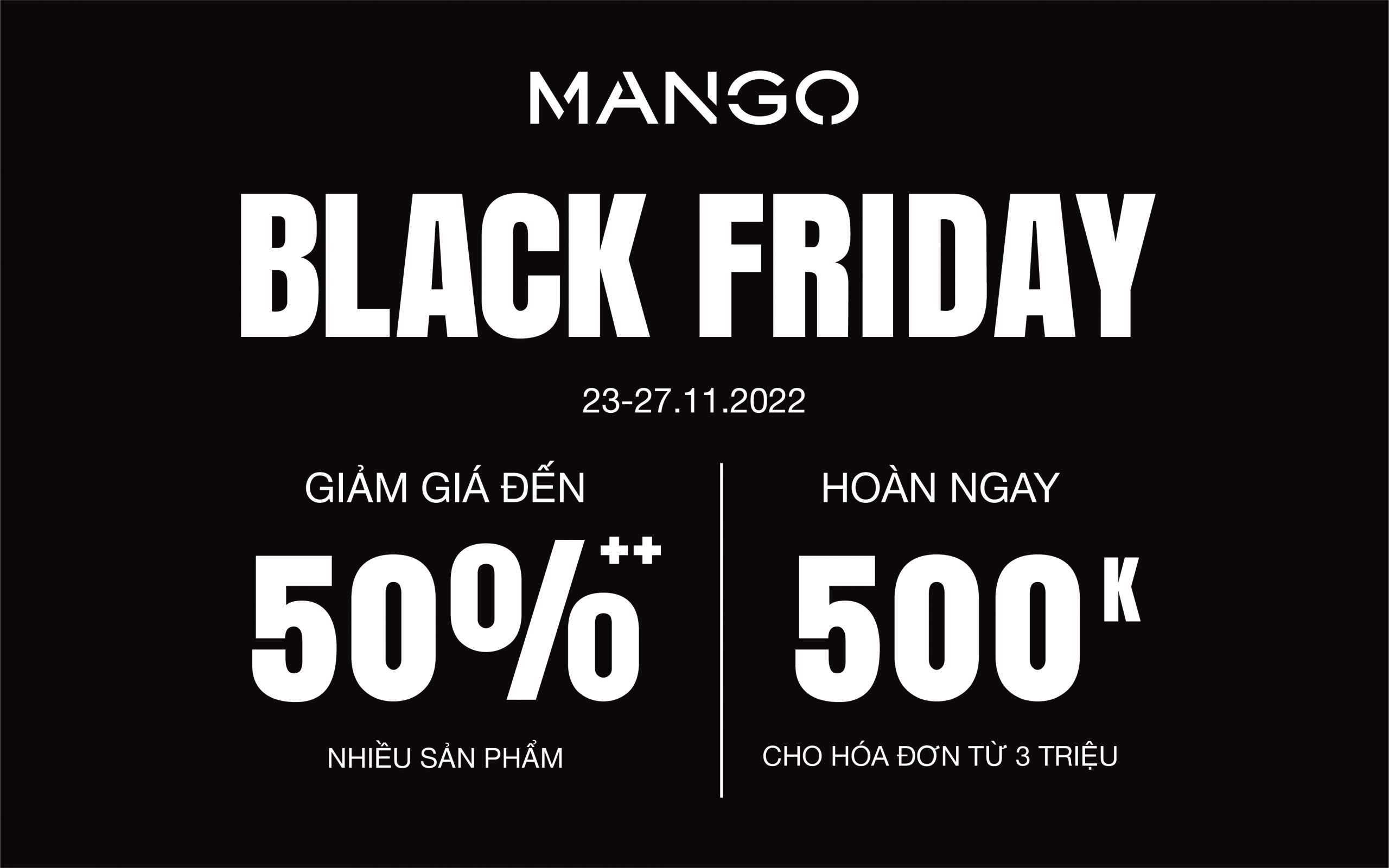 MANGO BLACK FRIDAY SALE UP TO 50++ AEON MALL Tân Phú Celadon