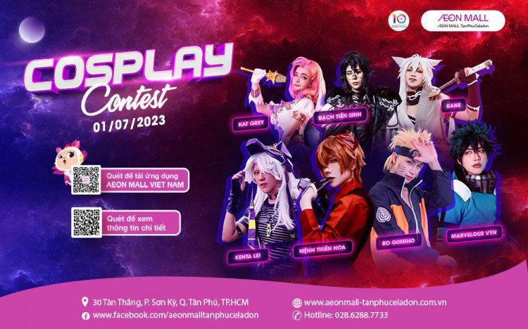 COSPLAY CONTEST - COSPLAY HAY! CƠ HỘI LIỀN TAY