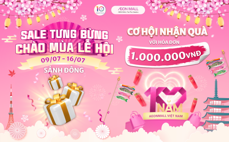 SALE TƯNG BỪNG - CHÀO MỪNG LỄ HỘI